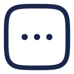 Menu Dots Square SVG Icon